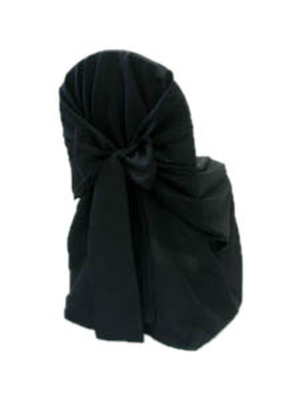 Black bag chair cover