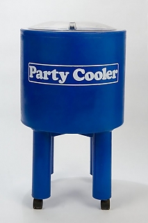 Blue party cooler